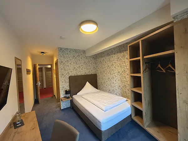 Gästezimmer mit Doppelbett